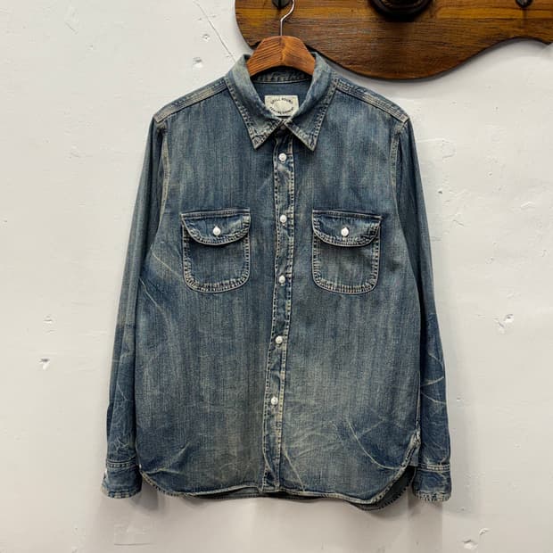 Japan SPELL BOUND Denim Work Shirt