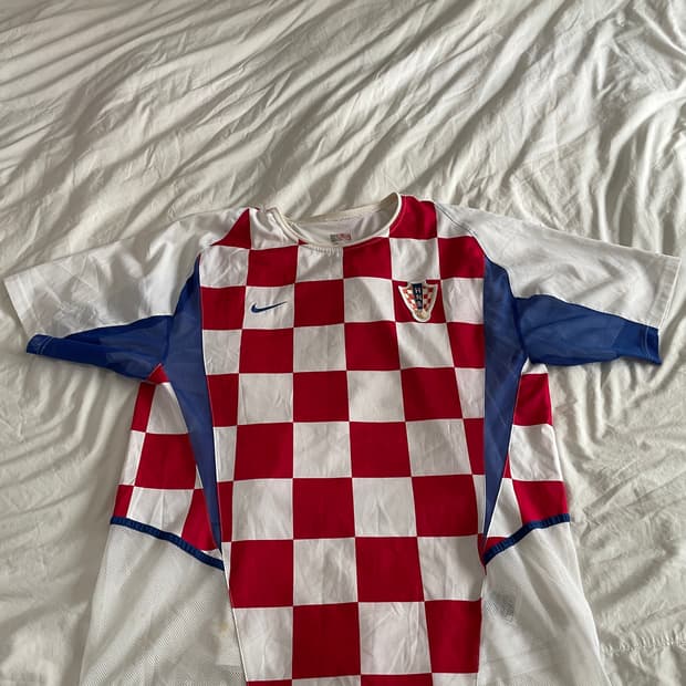 빈티지 크로아티아 선수 지급용