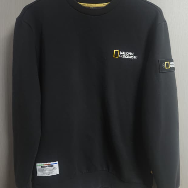 내셔널지오그래픽 기모 맨투맨, M