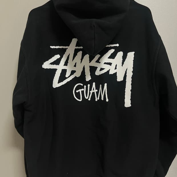 스투시 괌 후드티 S 