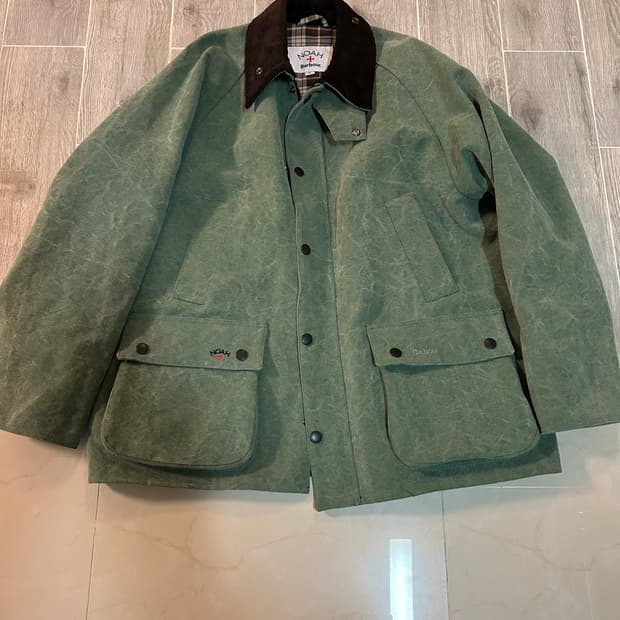 노아 바버 리사이클 비데일 그린 xl