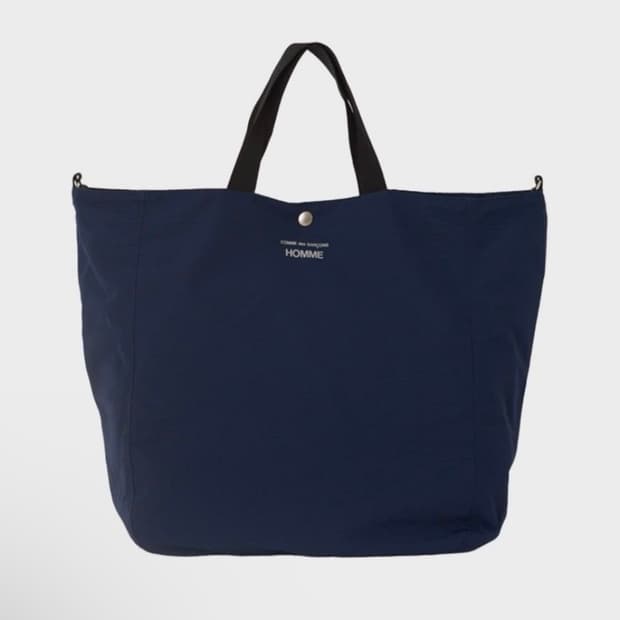 꼼데가르송 옴므 나일론 2way 백 navy