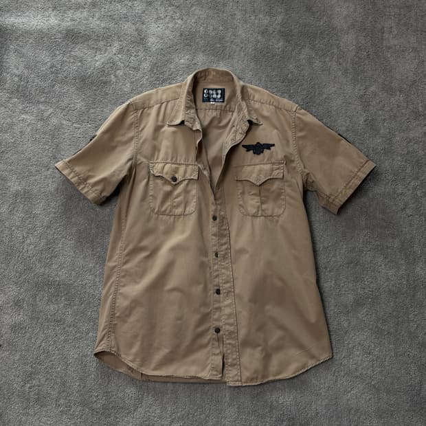 "Takeo Kikuchi" officer combat shirt