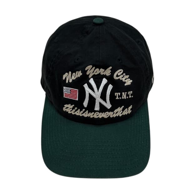디스이즈네버댓 x 뉴에라 x MLB 뉴욕 양키스 언스트럭처 볼캡 모자