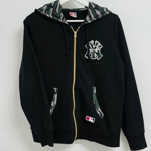 뉴욕 양키즈 엠엘비 카고 후드집업