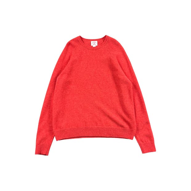 Brooks Brothers 연한 레드 컬러  울 니트 