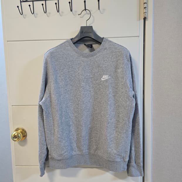 나이키 맨투맨 회색 M (남/여)