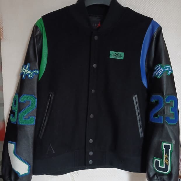 20FW 조던 알레일리 바시티자켓