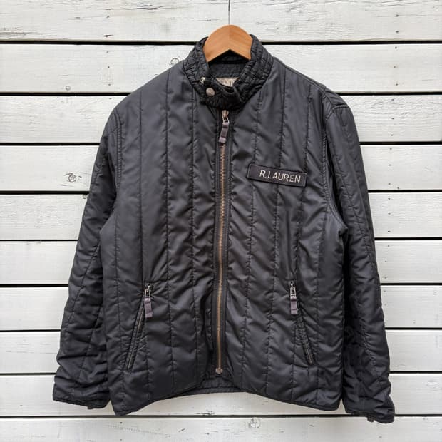 Polo 폴로 진스 퀼팅 라이더 자켓