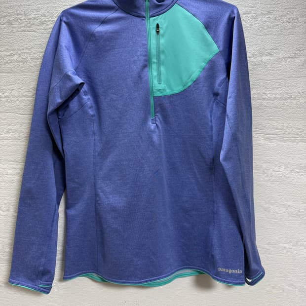 파타고니아 퍼플/민트 풀오버