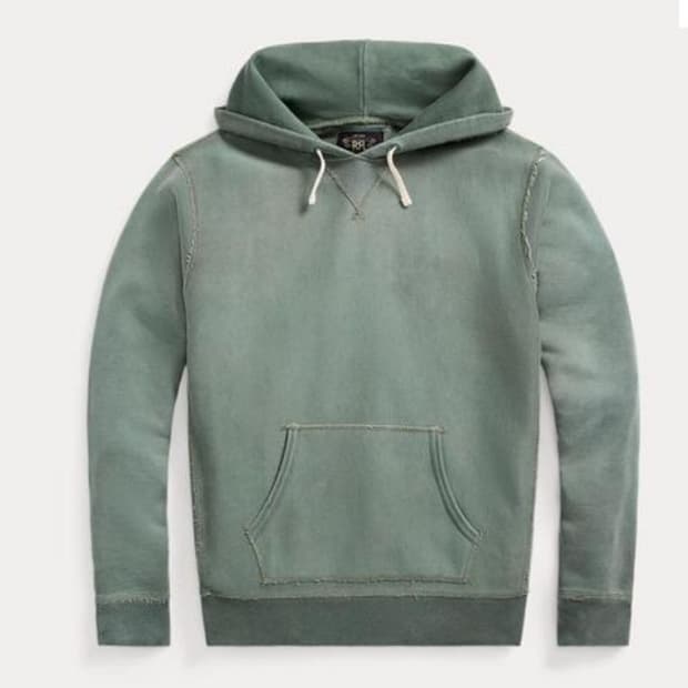 RRL 더블알엘 가먼트 다이드 후디 XL