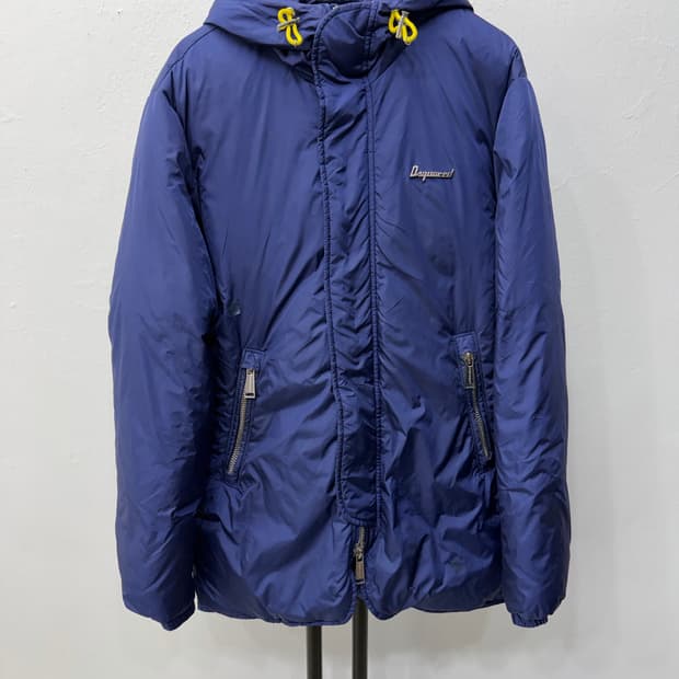 정품) Dsquared 디스퀘어드 남성 블루 패딩 44