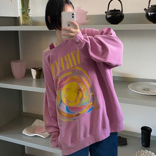 너바나 1/2 티셔츠 (Man 2XL) AB0702