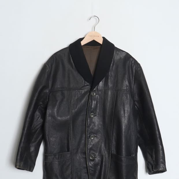  Vintage CowLeather CarCoat