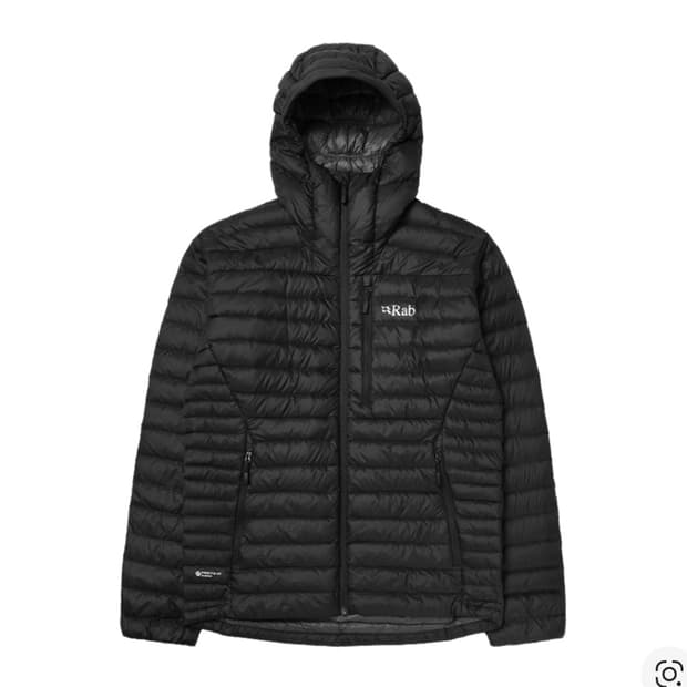 랩 마이크로라이트 알파인 자켓 블랙