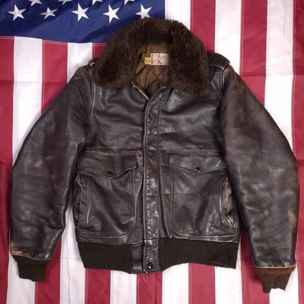 오리지날 60~70's 미국제조 G-1 TYPE 항공점퍼