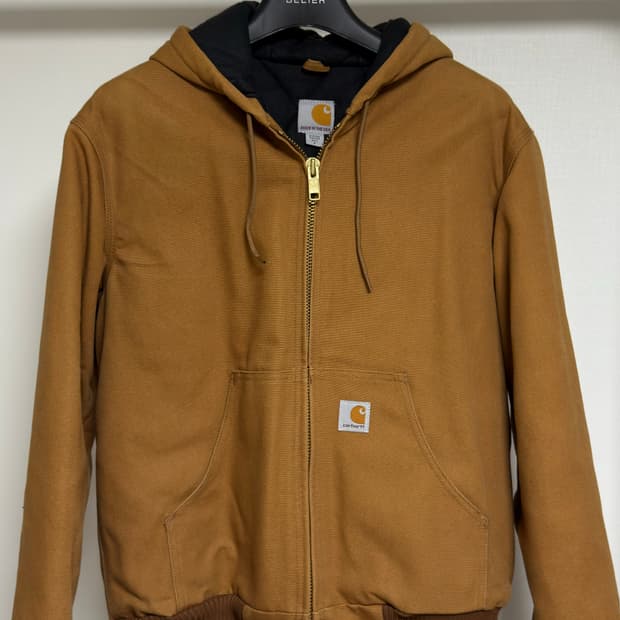 칼하트 덕 액티브 자켓 브라운 S 팝니다