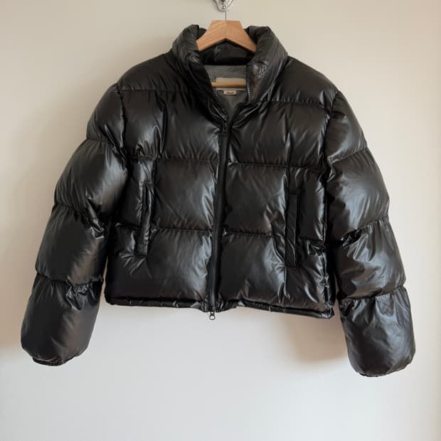 라퍼지아워우먼(LAFUDGE) 크롭 패딩