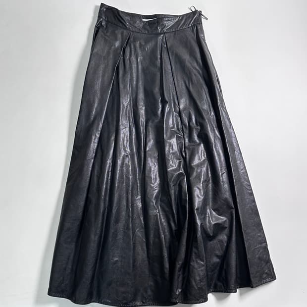 MSGM 페이크레더 스커트