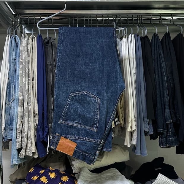 웨어하우스 셀비지 데님 30