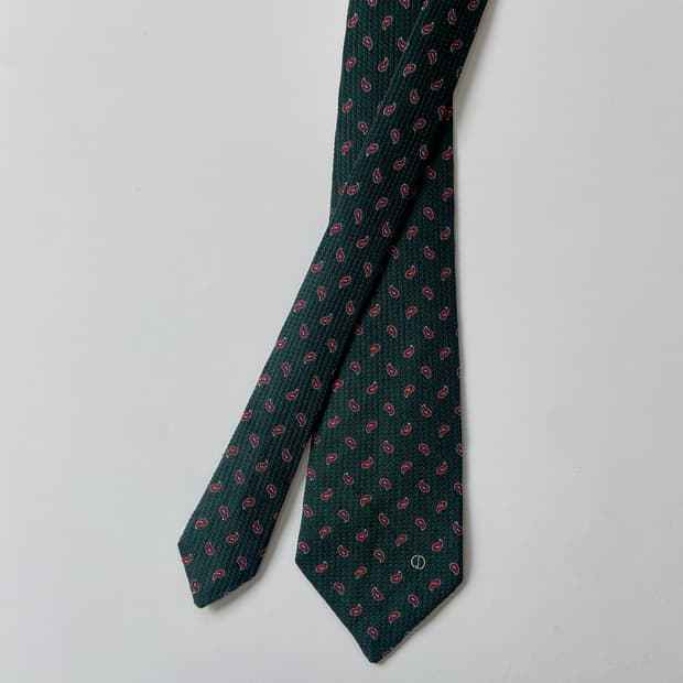 던힐(dunhill) 명품 정품 페이즐리 넥타이