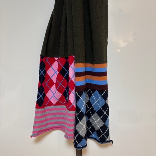 꼼데가르송 셔츠 머플러