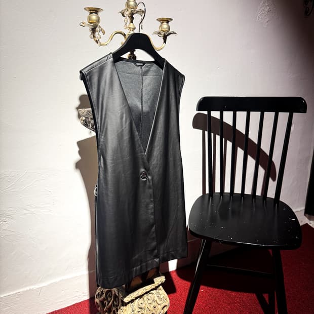 fake Leather Vest