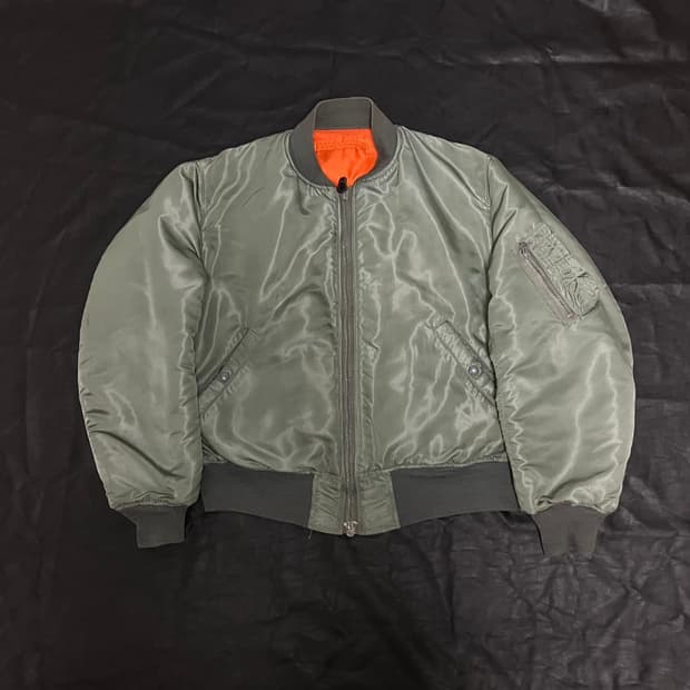 [L] 60s 오리지널 MA-1 C타입 크라운지퍼