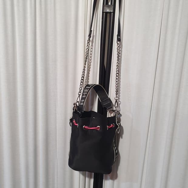 자라 블랙 버킷백 숄더백 체인백