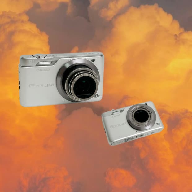 메이크업모드!) 카시오 엑슬림 h5 Exilim 빈티지 디카