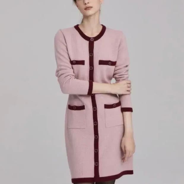 (1)시에 루나포인트 울캐시미어 니트 원피스 새상품