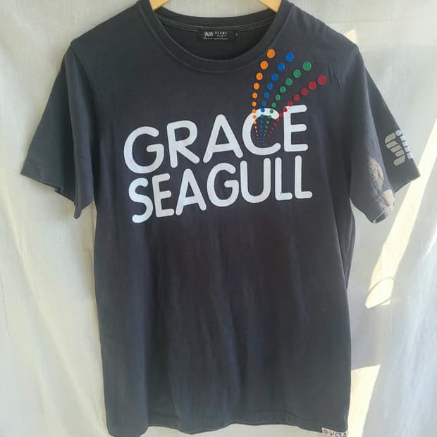 빔즈하트 반팔 티셔츠 남성용 M사이즈 코튼 기본핏