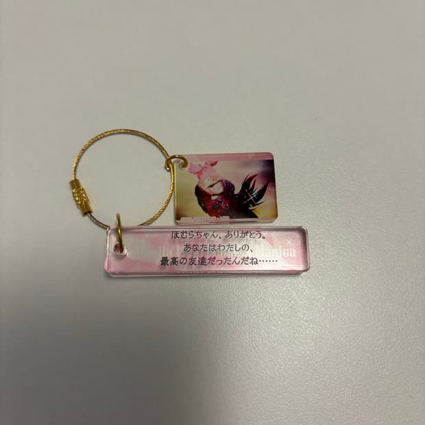 마법소녀 마도카 ☆ 마기카 애니메이션 버전 메모리 플레이트 키링