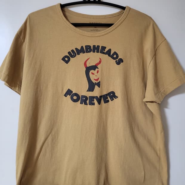 [44] 버드노트 DUMBHEAD FOREVER 반팔