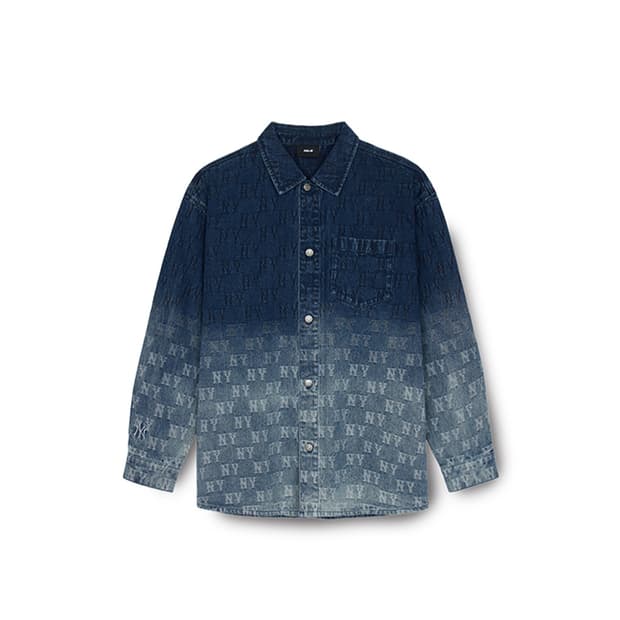 MLB 모노그램 그라데이션 청남방