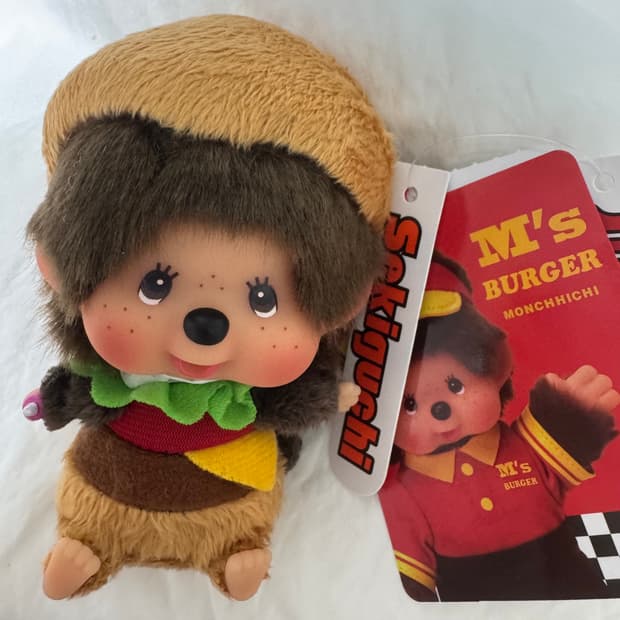 정품새상품 몬치치 햄버거키링 