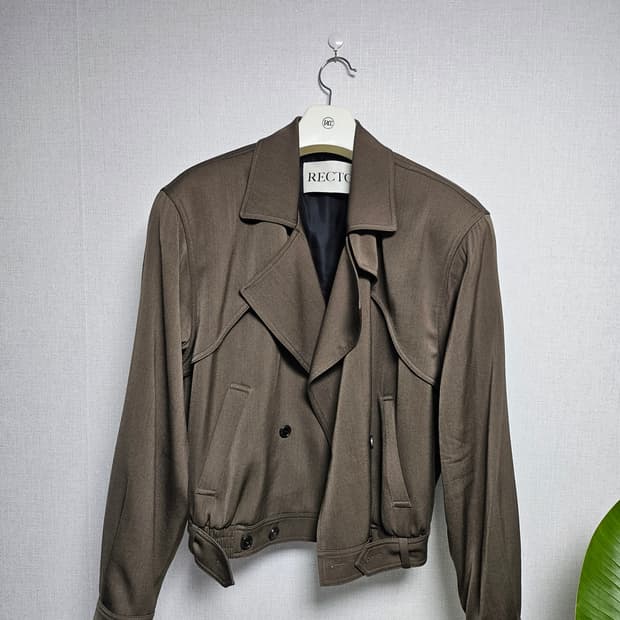 M사이즈) 렉토 트렌치 숏자켓