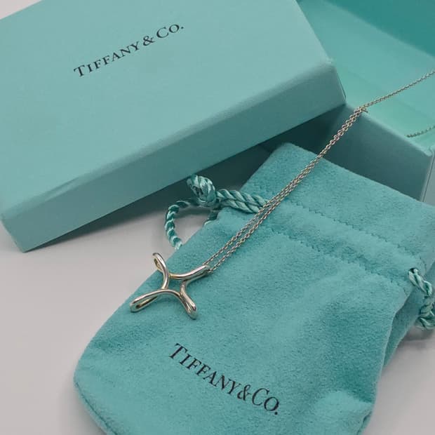 Tiffany&Co 티파니앤코 인피니티 크로스 펜던트 목걸이