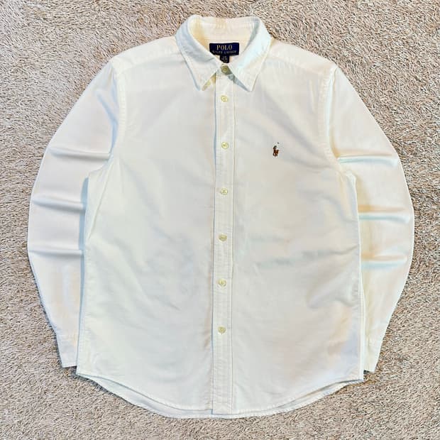 폴로 랄프로렌 신형 멀티포니 옥스포드 셔츠 화이트