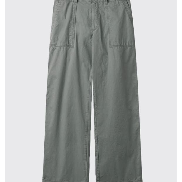 아르반 퍼티그 워시드 팬츠 카키 4