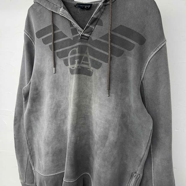 엠포리오 아르마니 코튼 후드