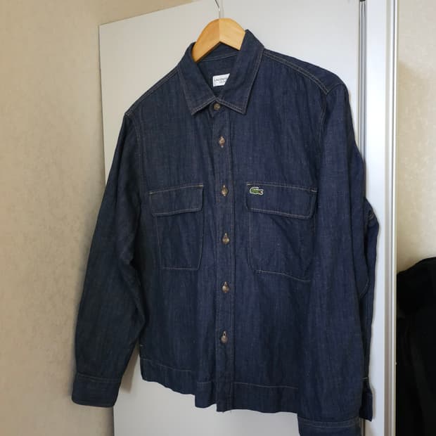 라코스테 린넨 셔츠 M