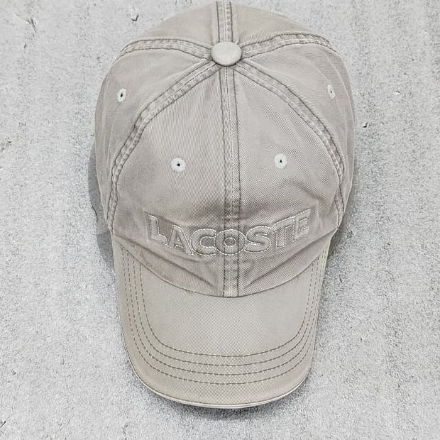 라코스테 정품 빈티지 볼캡 58cm 