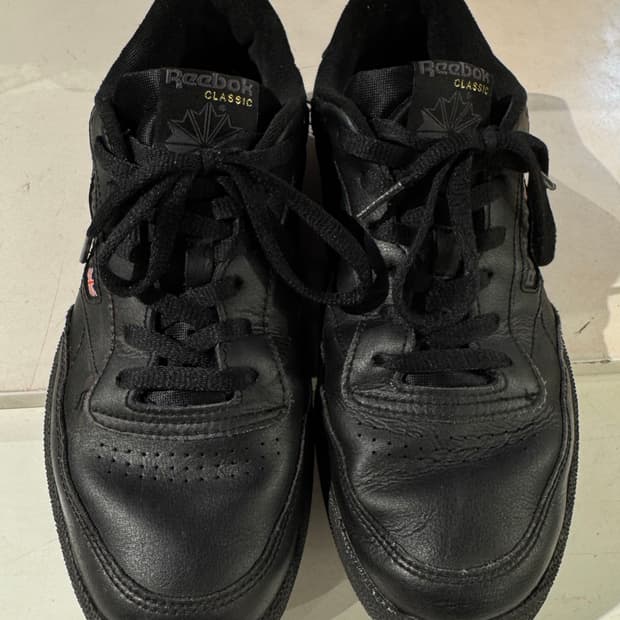 리복 클럽C 블랙 280