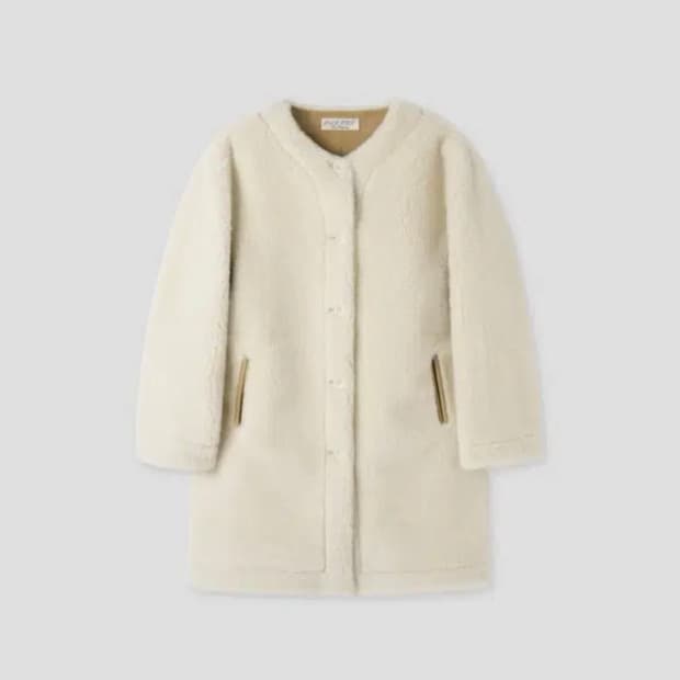 파크투 partout Moelleux Shearling coat 무스탕