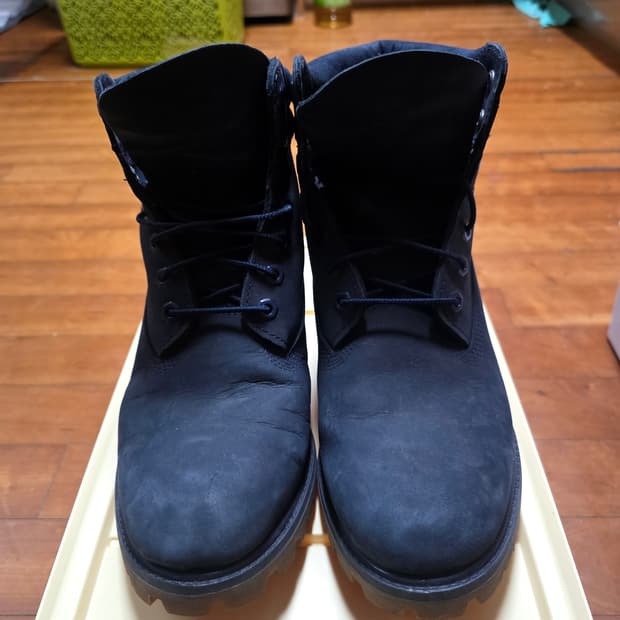 팀버랜드 6인치 네이비 부츠(265)