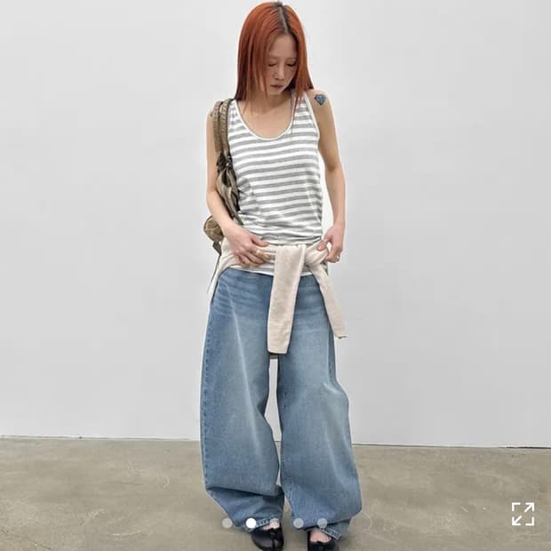 블랙업 나시 그레이색상