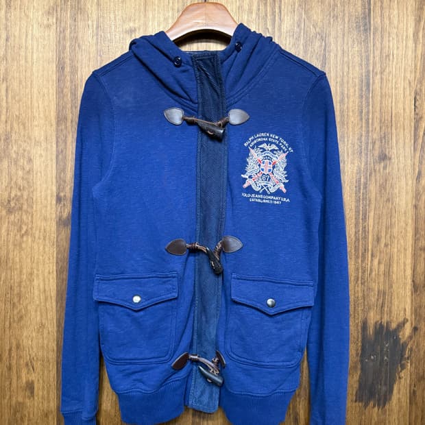 Polo Duffle Point Hooded Zip-Up