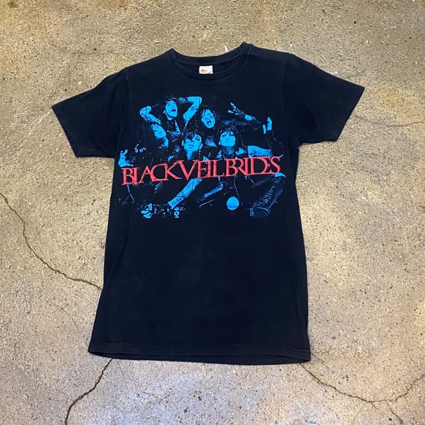 미국 빈티지 밴드 블랙베일브라이드 락티셔츠 반팔티