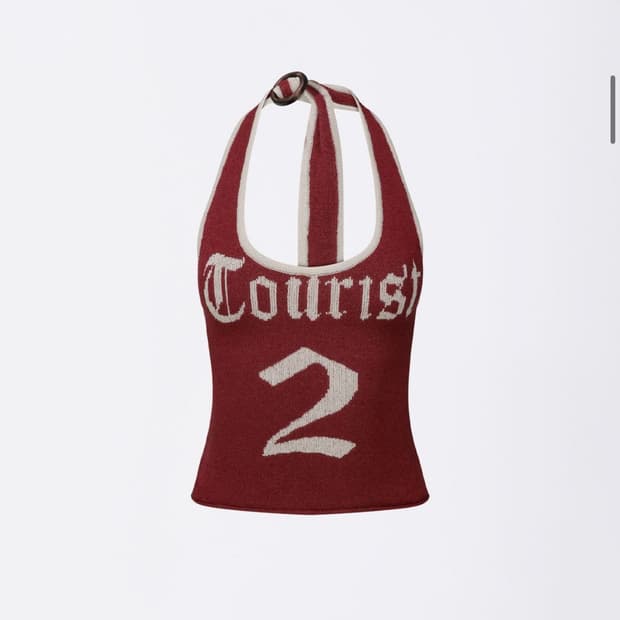 스컬프터 Tourist Boucle Halter Red